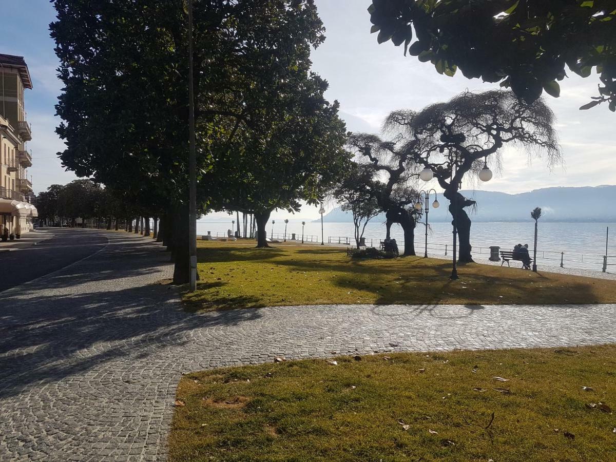 Monolocale Piano Terra Direttamente Sul Lago Verbania Kültér fotó